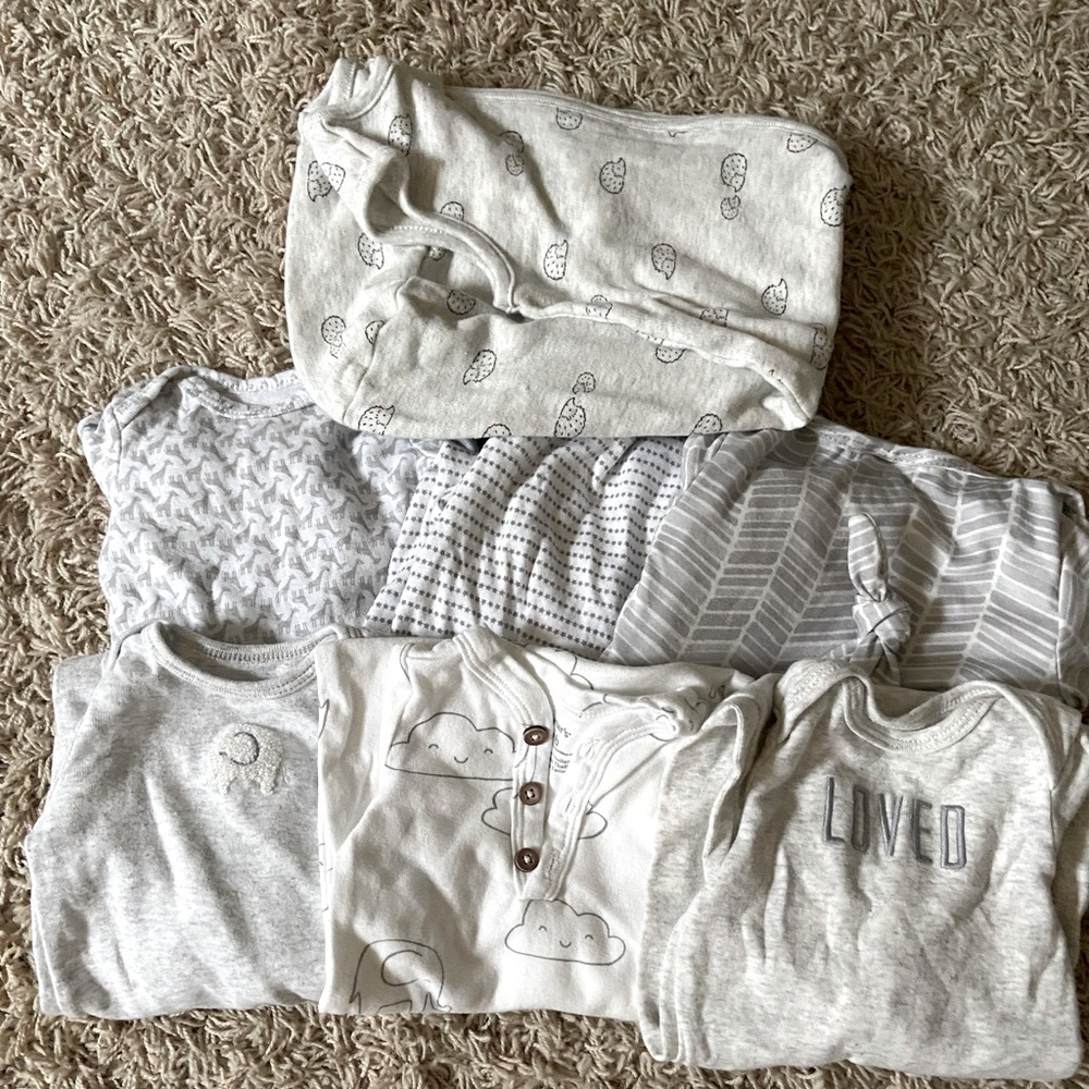 Newborn gown lot